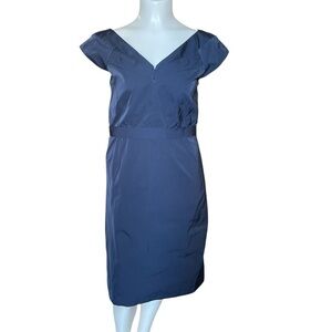 Theory Marlin Blue Short Sleeve "Amandana" Dress sz 6
